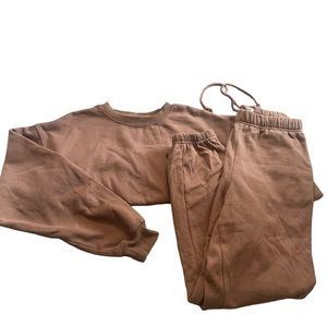 Cotton On Brown Sweat-Set